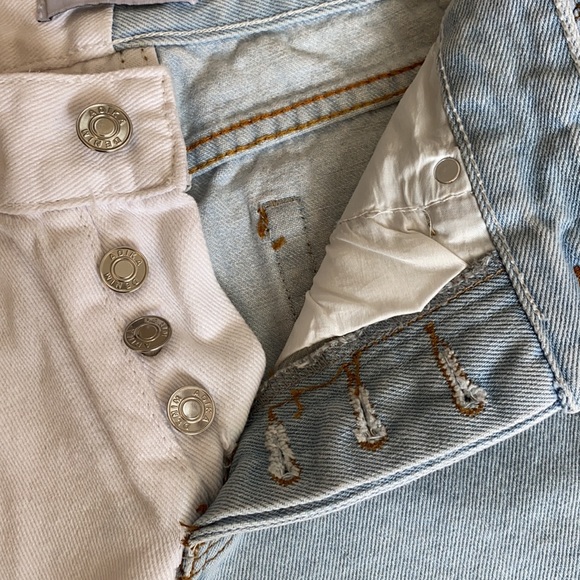 Adika Blue & White Two Tone Jeans - Picture 3 of 6